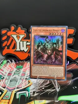 Yu-Gi-Oh! Eidos The Underworld Monarch DUAD-EN017 Ultra Rare 1st Ed NM - Image 1