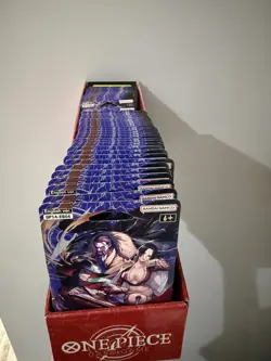 40 New OP 14 One Piece The Azure Sea's Seven Sleeved Booster Packs FAST SHIP - Image 1