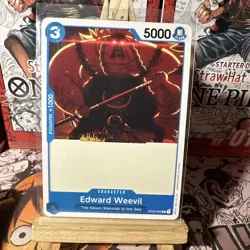 One Piece CCG Singles - Edward Weevil - ST3-002 - Super Pre-Release Common - NM - Image 1