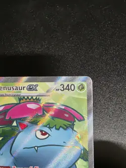 Pokemon TCG Venusaur EX Full Art Rare Card 182/165 Scarlet & Violet 151 - Image 4