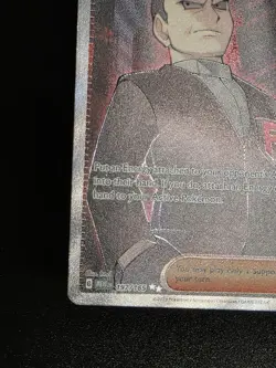 Giovanni's Charisma Holo Scarlet & Violet 151 Pokemon TCG Card 197/165 - Image 5