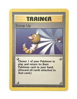 Scoop Up 78/102 - Base Set Unlimited - Rare Trainer Pokemon Card - NM Near Mint - Image 1