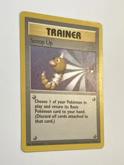 Scoop Up 78/102 - Base Set Unlimited - Rare Trainer Pokemon Card - NM Near Mint - Image 3