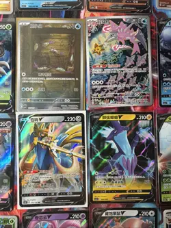 Pokemon 16 Card Lot nm V Max Mega Amazing Ex HOLO Rare Hits Only F123 - Image 2