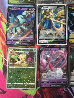 Pokemon 16 Card Lot nm V Max Mega Amazing Ex HOLO Rare Hits Only F123 - Image 3