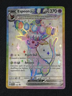 NM- Espeon ex SVP175 Sv: Scarlet & Violet Promo Cards Holo - Image 1