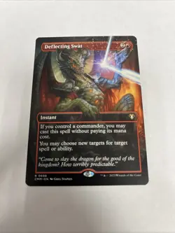 Deflecting Swat Borderless Nonfoil Card #0698 MTG LP - Image 1