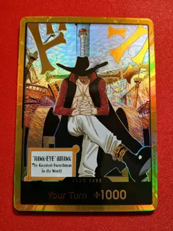 DON!! Card Gold Mihawk Alt OP14 - ONE PIECE - NM - English - Image 1