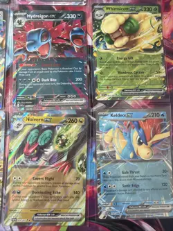 Pokemon 16 Card Lot nm V Max Mega Amazing Ex HOLO Rare Hits Only A74 English - Image 3