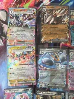 Pokemon 16 Card Lot nm V Max Mega Amazing Ex HOLO Rare Hits Only A74 English - Image 5
