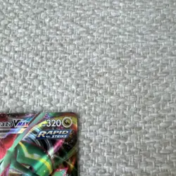 Pokemon Rayquaza VMAX 111/203 Ultra Rare Rapid Strike Holo Evolving Skies Card - Image 3