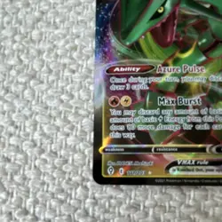 Pokemon Rayquaza VMAX 111/203 Ultra Rare Rapid Strike Holo Evolving Skies Card - Image 5