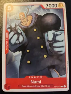 Nami OP10-013 Common Royal Blood One Piece Card Game - Image 1