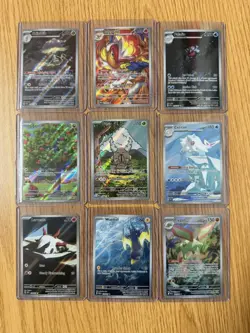 Pokemon TCG Lot Of 9 Illustration Rare Cards NM Infernape Applin and more! - Image 1