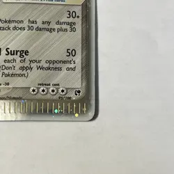 Pokemon TCG Aggron EX Sandstorm Holo Rare Card 95/100 Damaged - Image 2