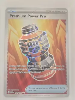 Premium Power Pro 174/132 Ultra Rare Card Mega Evolution Full Art English NM - Image 1