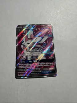 Pokemon Sylveon GX Holo Full Art Ultra Rare TCG Card 140/145 NM/M - Image 1