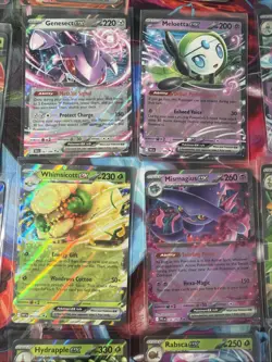 Pokemon 16 Card Lot nm V Max Mega Amazing Ex HOLO Rare Hits Only A73 English - Image 2