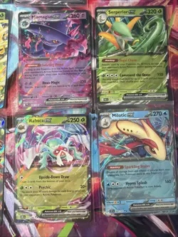 Pokemon 16 Card Lot nm V Max Mega Amazing Ex HOLO Rare Hits Only A73 English - Image 4