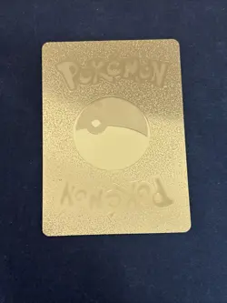 Pokemon Mewtwo GX Gold Foil Fan Art Collector Card - 300 HP - Image 2