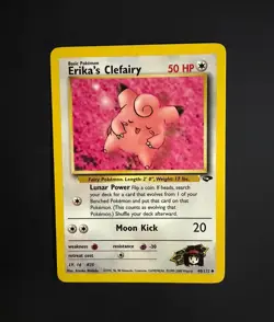 Erika's Clefairy 40/132 Gym Challenge Pokemon Card - Image 1