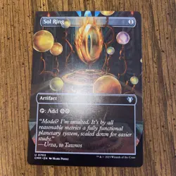 Sol Ring (Borderless) Commander Masters Regular - Image 1