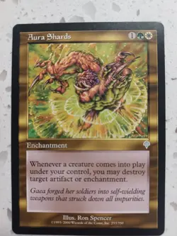 NM Aura Shards Invasion Mtg Magic the Gathering - Image 1