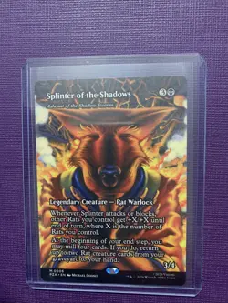 Splinter of the Shadows - Ashcoat of the Shadow Swarm (Borderless Regular - Image 1