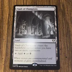 Vault of Champions Commander Masters Regular - Image 1