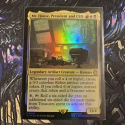 *FOIL* Mr. House, President and CEO #0007 MTG Fallout M - Image 1