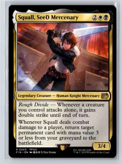 Squall, SeeD Mercenary FINAL FANTASY 243 Rare - Image 1