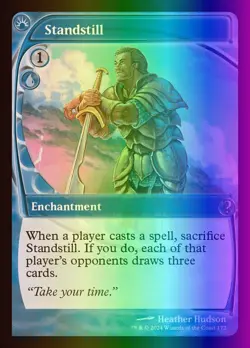 MTG Magic the Gathering Standstill (172/390) Mystery Booster 2 LP FOIL - Image 1