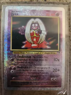 Pokemon TCG Jynx Legendary Collection Reverse Holo Rare - Image 1