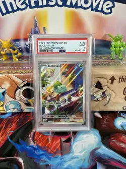 Pokemon 2024 Bulbasaur IR Scarlet & Violet Stellar Crown PSA MINT 9 - Image 3