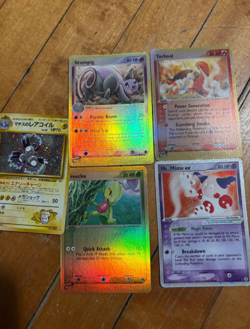 🔥 POKEMON VINTAGE ex ERA LOT! Mr. Mime ex + EX Dragon Reverses - Image 1