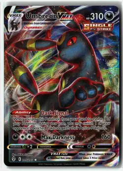 Umbreon VMAX ⭐ 095/203 Holo Rare VMAX Evolving Skies 2021 Pokemon NM - Image 1