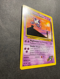 Sabrina's Haunter 55/132 Gym Challenge Regular Pokemon TCG RARE - Image 2