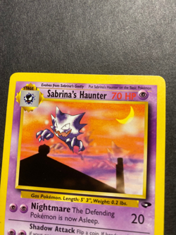 Sabrina's Haunter 55/132 Gym Challenge Regular Pokemon TCG RARE - Image 4