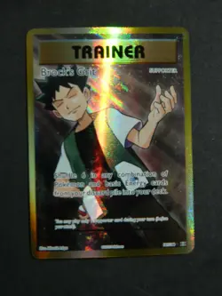 Pokemon BROCK'S GRIT 107/108 - EVOLUTIONS SET HOLO - (NM+) - Image 1