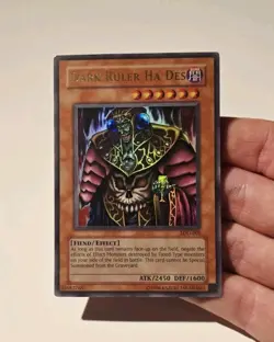 Yugioh Dark Ruler Ha Des LOD-001 Ultra Rare LP - Image 3