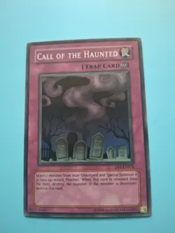 Yugioh - Call Of The Haunted DB1-EN076 Super Rare MP - Image 1