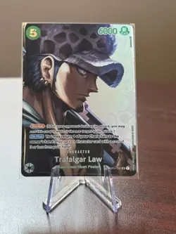 One Piece TCG Trafalgar Law (SP) OP01-047 (OP04 Kingdoms of Intrigue) - Image 1