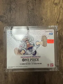 One Piece OP-05 Awakening of the New Era Booster Box ENGLISH w/ acrylic box 810059783546 - Image 1