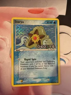 Staryu - 77/107 - Pokemon Ex Deoxys Reverse Holo Card LP- - Image 1