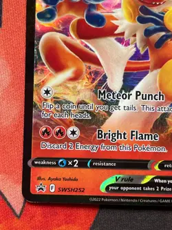 Infernape V SWSH252 Promo - Pokemon SWSH: Sword & Shield Promo Cards - Image 4