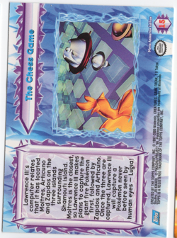 The Chess Game Pokemon 2000 #15 Topps Movie Animation Edition Foil Pokemon Card - Image 2