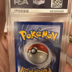 1999 Pokemon TCG Psychic Energy 1st Edition Shadowless Card Base 101/102 PSA 8 - Image 5