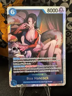 Boa Hancock EB03-026 SR Extra Booster Heroines Edition One Piece Card Game - Image 1