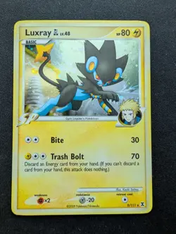 Mint Pokemon Luxray GL Holo Card 9/111 Rising Rivals - Image 1