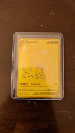 Pokemon Pikachu V Promo Foil Card SWSH145 Sword & Shield Volt Tackle 190 HP - Image 3